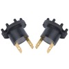 Pair of Headlight Socket Lamp Holder Replacement for 3 5