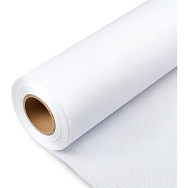 Premium Polyester Matte Canvas Roll – Quick Dry, Wide Format Inkjet Compatible, Perfect for Fine Art, Photography, and Archival-Quality Giclée Printing (24"x99' | 240gsm | 2" Core)