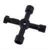 ebuyerfix 4 Way Plumbing Key Meter Box Key Gas Key