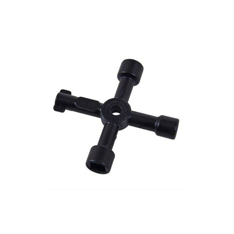 ebuyerfix 4 Way Plumbing Key Meter Box Key Gas Key