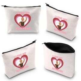 Gzrlyf J Tv Show Makeup Bag Jmbank Fans Gift J Lover Gift Tv Show Lover Zipper Pouch (My Boyfriend J ca)