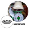 STOBAZA 2pcs Stainless Steel Food Scale Bowl Electronic Scale Tray