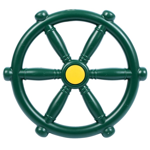 RedSwing Pirate Ship Wheel 2.0, Swingset Steering Wheel Playset Accessories, Playground Accessories for Backyard Outdoor, Green