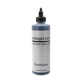Chefmaster Airbrush Spray Food Color, 9-Ounce, Midnight Black