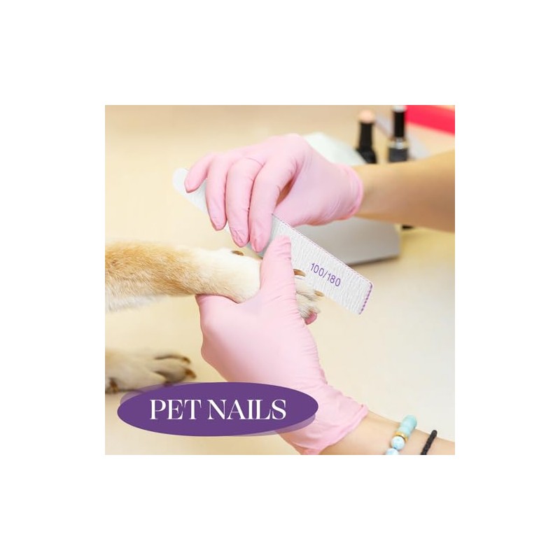Minatee 150 limas de uñas de grano 100/180 a granel
