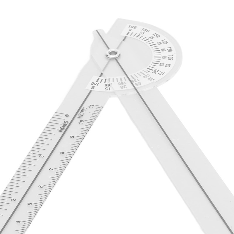 Finger Goniometer, Angle Protractor Ruler, Goniometer Joint Range Motion Protractor