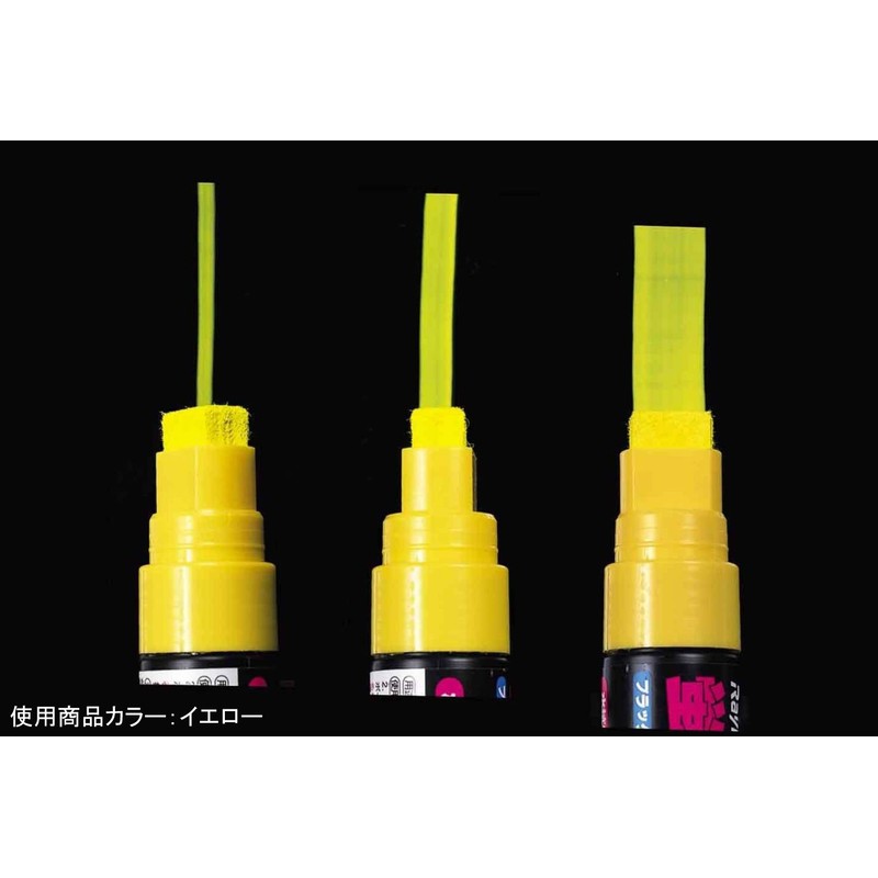 Lei May Fujii board fluorescent marker thick red LBM482R (japan