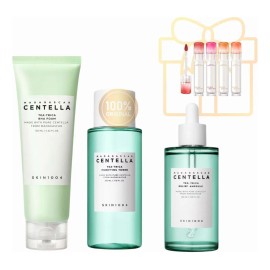 Skin1004 Madagascar Centella Tea-trica Kit 3 Piezas Acné