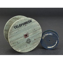 Miniart MIN35583 Cable Spools Model Kit, Various