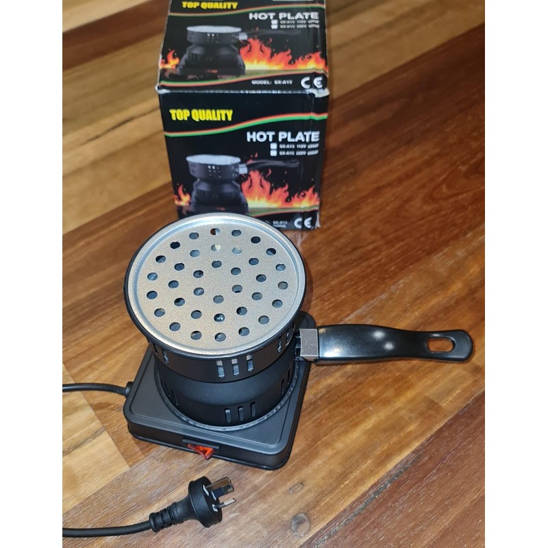 Electric Charcoal Burner, 220V Coal Burner with Handle, 600W Hot