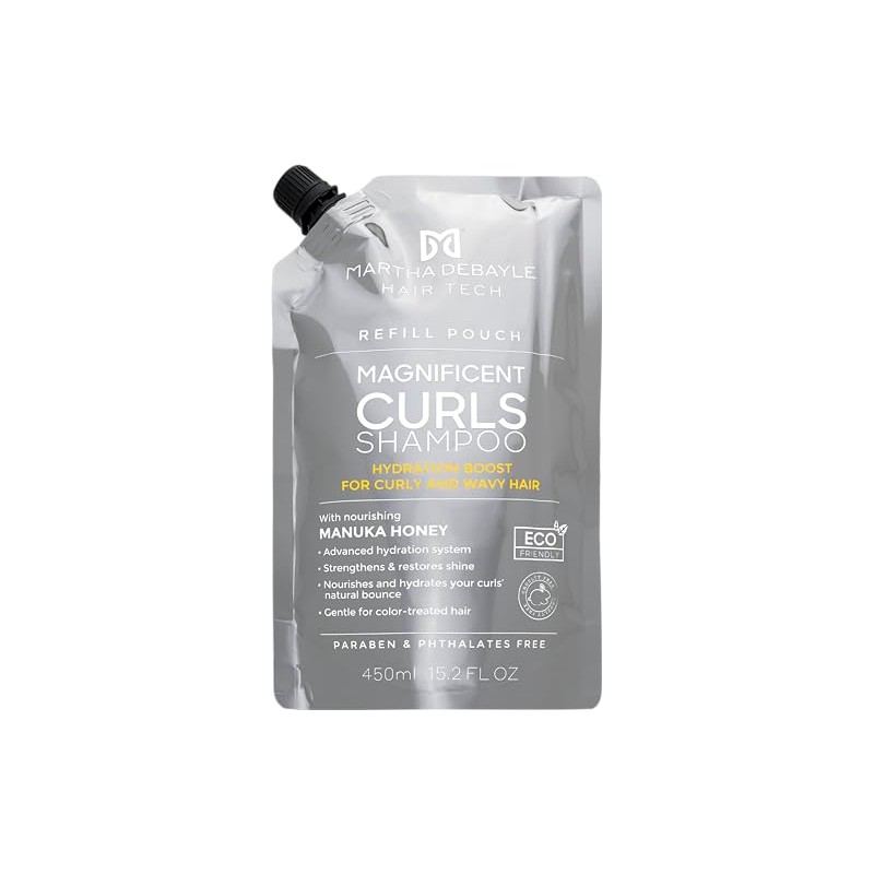 MARTHA DEBAYLE Shampoo REFILL POUCH MAGNIFICENT CURLS. Boost de hidratación