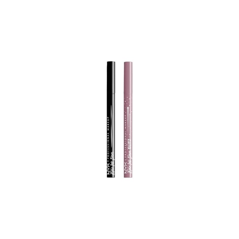 Nyx Professional Makeup, Kit Delineadores Épicos: Delineador líquido de ojos