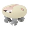 Electric Scalp Massagers 900MAH Light Orange Deep Massage Scalp Stress