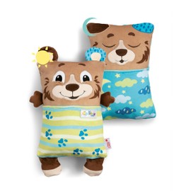 NICI Cosidoo 62293 Cuddly Toy Bear with Reversible Function, 30 x 20 cm, Brown, Soft Plush Toy, For Little Cuddly Toy Lovers to Cuddle & Play. Ideal for Home, Nursery or on the Go