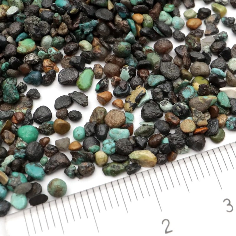 Gold Stone Turquoise, 3.5 oz (100 g), Small Size, Natural