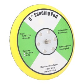 Velcro backing plates, air sander, polishers, PU support plate, air orbital sander/poliser, PU support plate for grinding, polishing, polishing (6 inches)