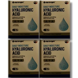 ANGET ORIGIN Angel Origin Daily Moisture Hyaluronic Acid 700mg x 60 Capsules 4 Boxes / 엔젯오리진 데일리 모이스처 히알루론산 700mg x 60캡슐 4박스