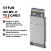 i-Fuel Card Holder with Money Pocket Pop Up Wallet RFID