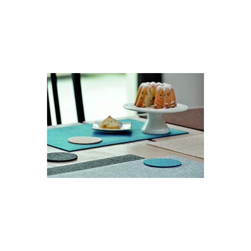 Kela Red Felt Kitchen Coaster 10cm x 10mm