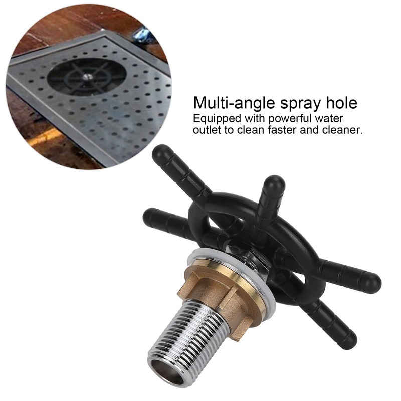 Embedded Automatic Cup Rinser Stainless Steel High Pressure Cup Cleaner