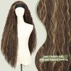38 Inch Long Wavy Headband Wigs for Black Women Highlight