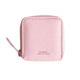 Tide Way 63-9150SAKURA 639147 TONE ROUND COIN CASE, Pink