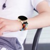 Vancle Braided Elastic Band Compatible with Garmin Venu 3S /