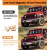 Grill Lights for Jeep Wrangler JL JLU Front Bumper Grille