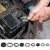 Hex Nuts Assortment Set, Self-Locking Nuts Set, Lock nuts, Carbon