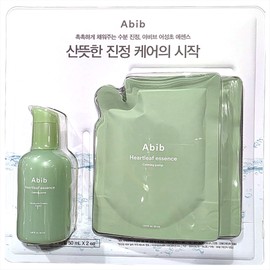 Aviv Houttuynia cordata Essence Calming Pump 50ML+Refill 50MLX2 pack / 아비브 어성초 에센스 카밍 펌프 50ML+리필 50MLX2입