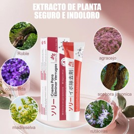 Crema Para Verrugas Elimina Eficazmente Y Cuida La Piel 30g