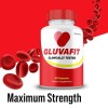 Gluvafit Supplement Natural Blood Balance Pills, Gluvafit Capsules (3 Pack)