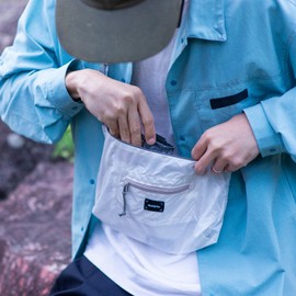 asobito Pocketable Shoulder Pouch, Various Colors, Lightweight, Packable, Storage, Compact, Shoulder Bag, Small, Pocket Size, Lightweight, Sports and Activities