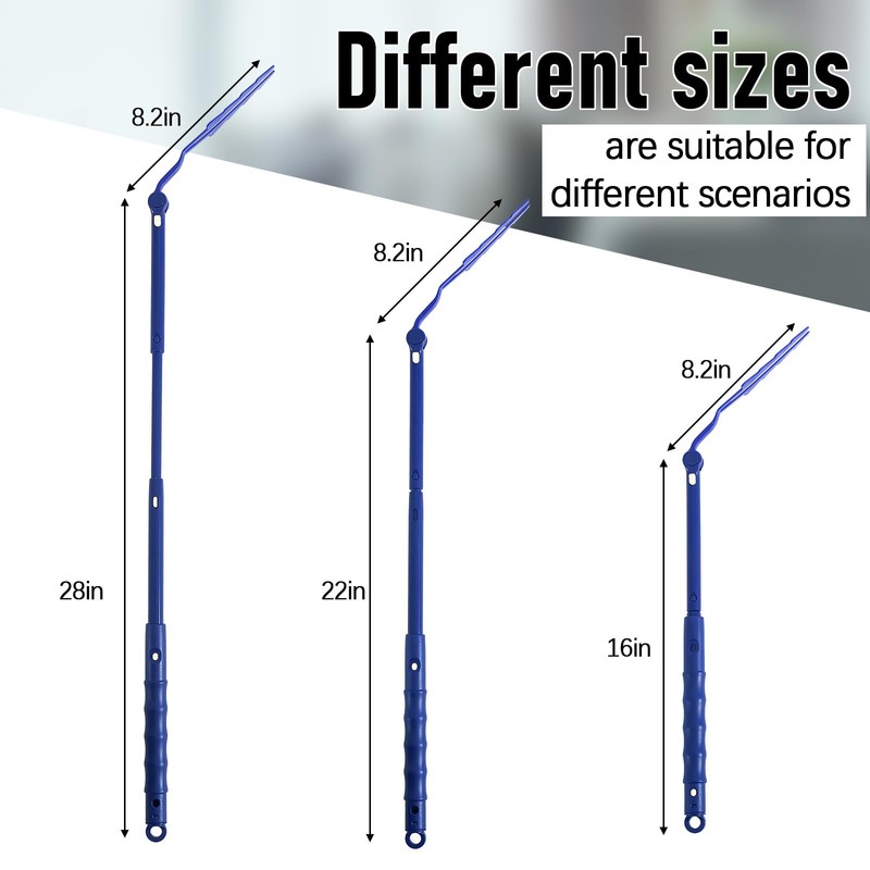 Colingmill 4 Pcs 3 ft Replacement Handles Compatible with Duster