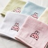 5 soft touch Bamboo Yan character daycare towels, 5 Bamboo