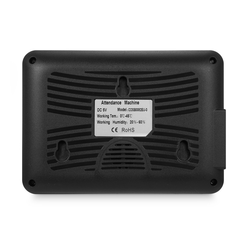 Bisofice Biometric Time Clock Attendance Machine for Employees Support 1000pcs