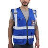 Dib Safety Vest Reflective ANSI Class 2, High Visibility Vest