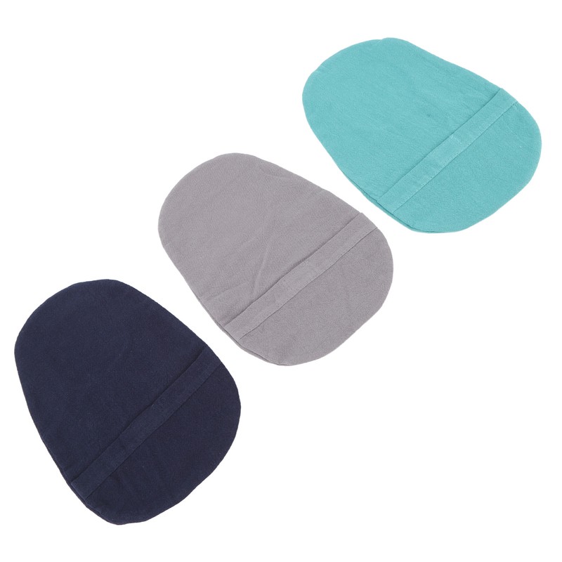 3pcs Ostomy Bag Cover Washable Detachable Dust Proof Mixed Colors