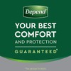 Depend FIT-FLEX Incontinence Underwear for Men, Maximum Absorbency, Disposable, L,