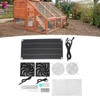 Solar Powered Fan 10W 6V Portable Monocrystalline Silicon PET Laminated
