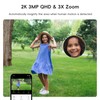 ANYQOO Safe View Security Camera 2K 3MP, Window Camera -