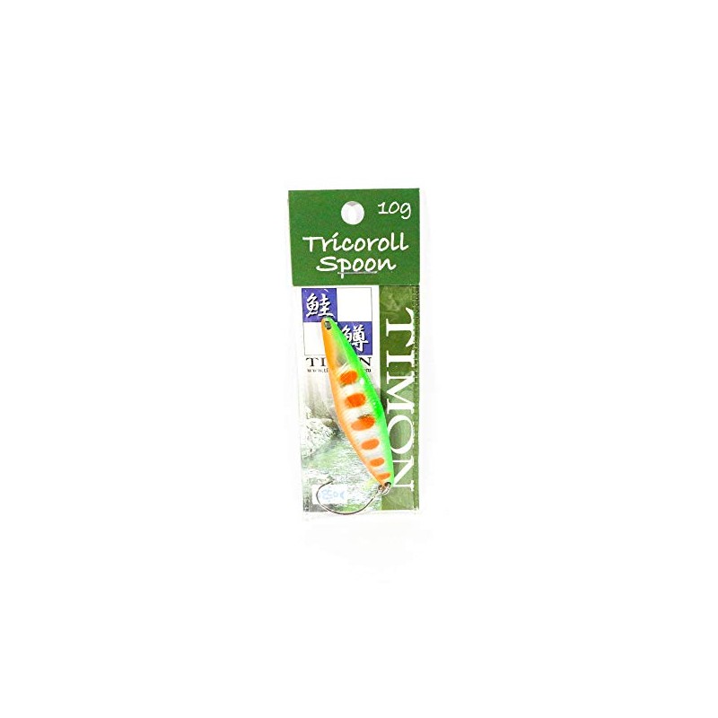 JACKALL Spoon, Timon, Tricolor Spoon, 2.5 inches (64 mm), 0.4