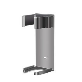 GIONAR Wall Mount for Dyson Airwrap, Metal Bracket No Drilling for Dyson Airwrap, High Temperature Resistant Aluminum Alloy for Straighteners, Curling Irons and More, Gun Grey