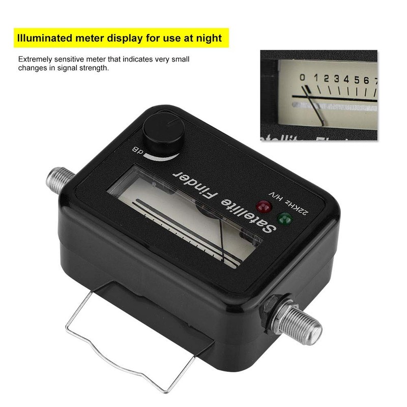 Campers Digital Satellite Signal Meter Finder 13-18V DC Satellite Finders