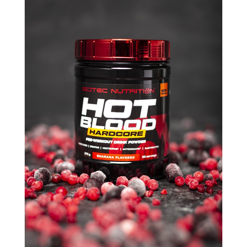 Scitec Nutrition Hot Blood Hardcore Beverage Powder Before Training with