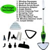 Handheld Steamer and Scrubbing Tools 1300W Multi-Functional Steam Mop Steamer