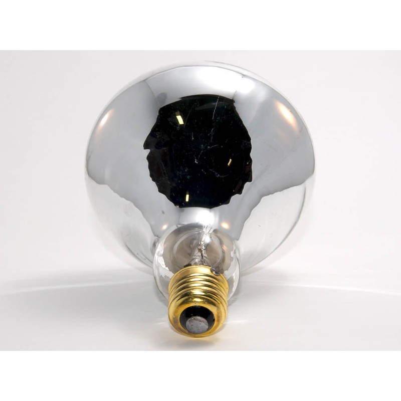 Westinghouse 375W 120V BR40 Clear Heat Lamp Reflector, E26 Base