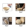 Niaciswe Proofing Basket for Bread Baking Proofing Basket Round Professional