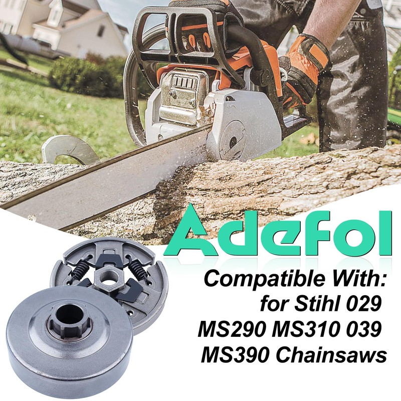 Adefol 3/8" 7T Sprocket Clutch Drum Bearing Kit for Stihl