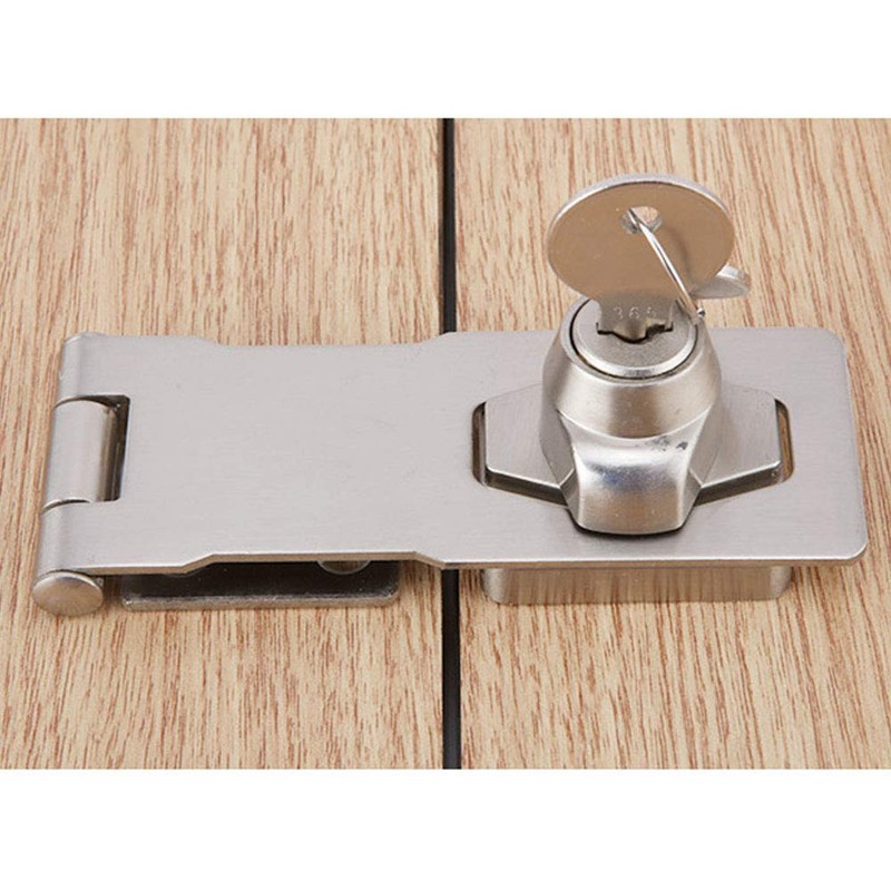 Tiberham Heavy Duty Locks with Key with Integrated Lock Self